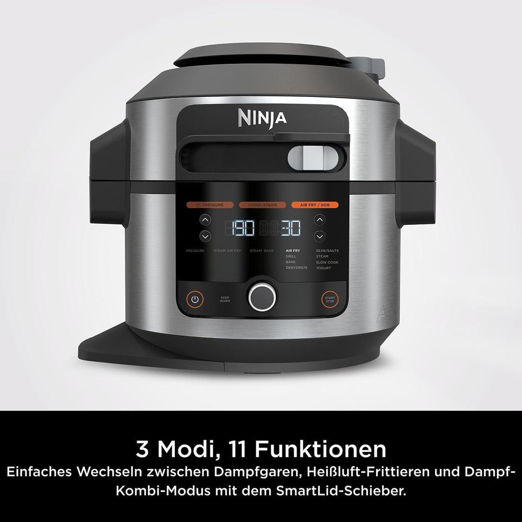 Multicooker Ninja Black 6L OL550EU
