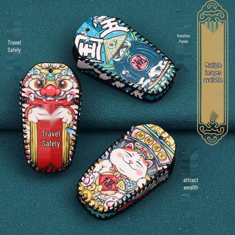 Maßgefertigte BJ20 Smart Key Hülle für Beijing Automotive - Unisex Nationalstil