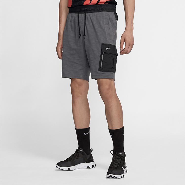 Nike Shorts de Sport Course à Pied Séchage Rapide Respirants Décontractés Homme Bas Gris Foncé BV3117-021