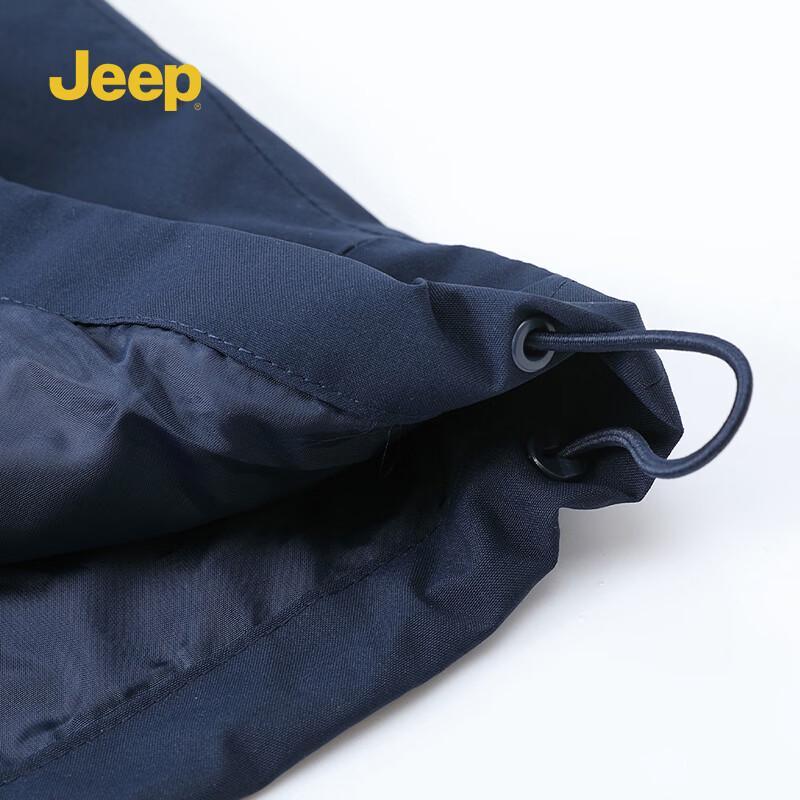 JEEP Men's Outdoor Multi-Pocket Windbreaker Jacket