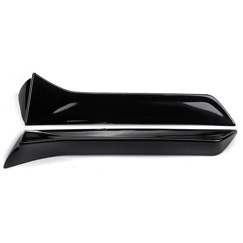For 2013-21 Seat Leon FR MK3 MK3.5 Rear Side Spoiler Wing Kit Glossy Black 2PCS