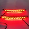 LED Rear Bumper Reflector Light For Subaru Forester 2008-2016 Sequential Turn Signal Light