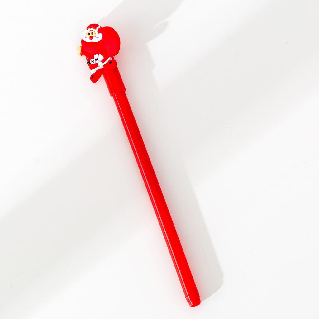 20Pcs/ Lot Cute Kawaii Christams Gel Pens Cartoon Puppy Santa Snowmen Christmas Tree Writing Stationery School Office Gift Holiday Gift Novelty Statio