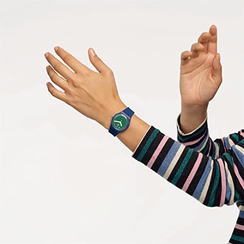 Swatch CYCLES OF INDIGO Gent SO28N403 Blue Wristwatch