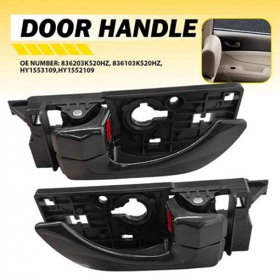 2X Interior Rear Driver Passenger Side Door Handles for HYUNDAI SONATA 2008-2010