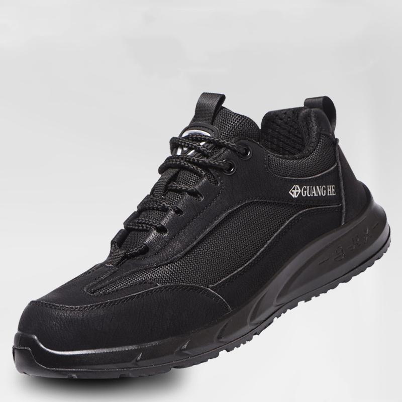 Electrical insulation 6KV Work Safety Shoes Men Breathable Work Sneakers Steel Toe Shoes Anti-puncture Protective Safety Boots