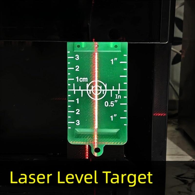 Lasers Alignment Magnetic Targets For Construction Use Impact Resistant Plastic Design Ensures Accurate Leveling