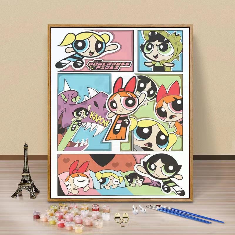 40X50Cm Diamond Painting Large Size Diamond Sticker Bedroom Living Room Decorative Painting With Photo Frame
