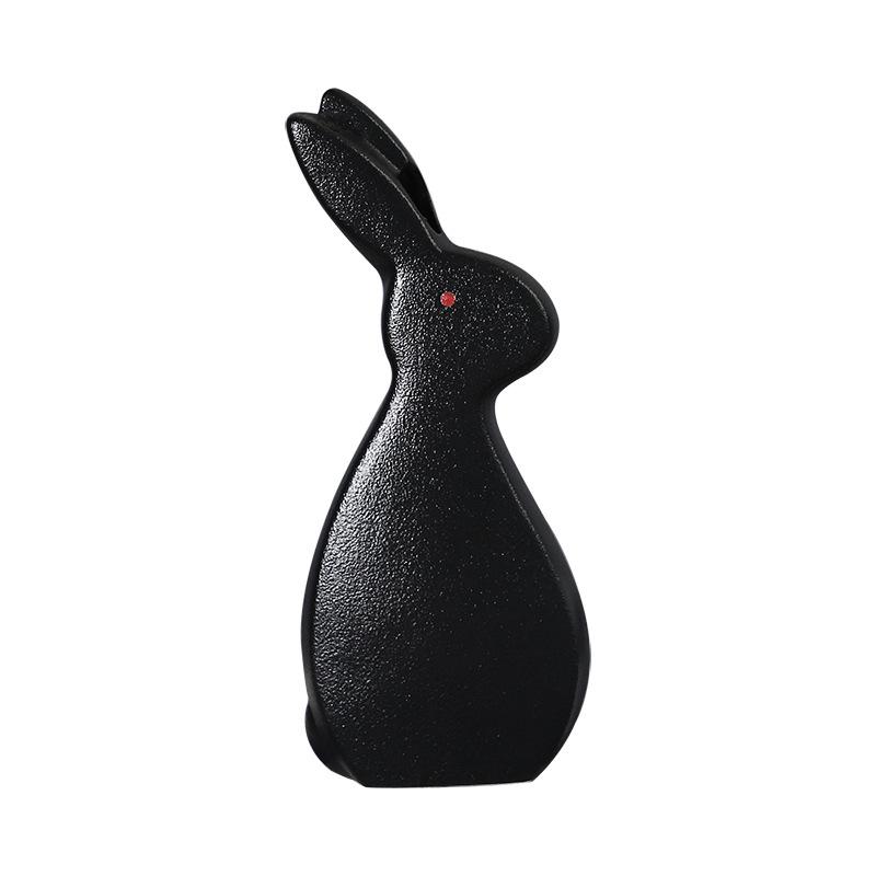 Ceramic Vase Simple Home Decoration Hydroponic Flowers Dried Flower Arranger Creative Animal Vase Rabbit