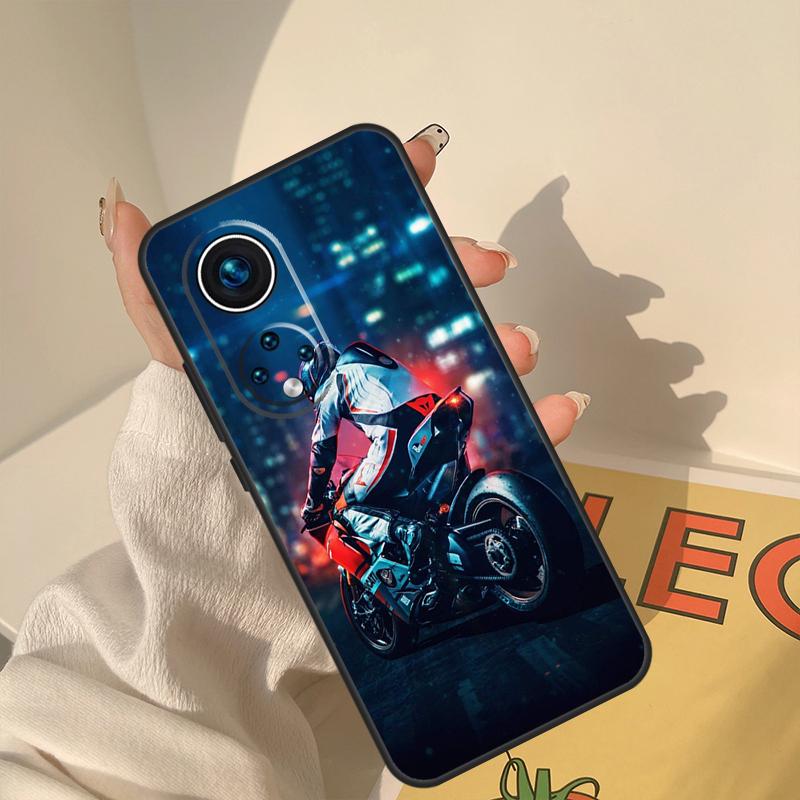 Cool motorcycle Case For Honor Magic 7 6 5 Lite Cover For Honor 200 400 Pro 50 70 90 X9 X8a X8b X9a X9b X9c