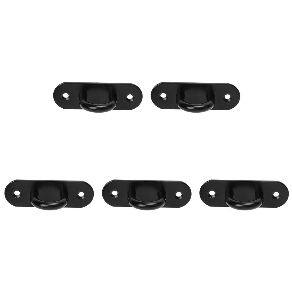 5 Stück Edelstahl Ösenplatte Deckenhaken Pad Ösenplatte Verstärkte Tragfähigkeit Türbefestigung