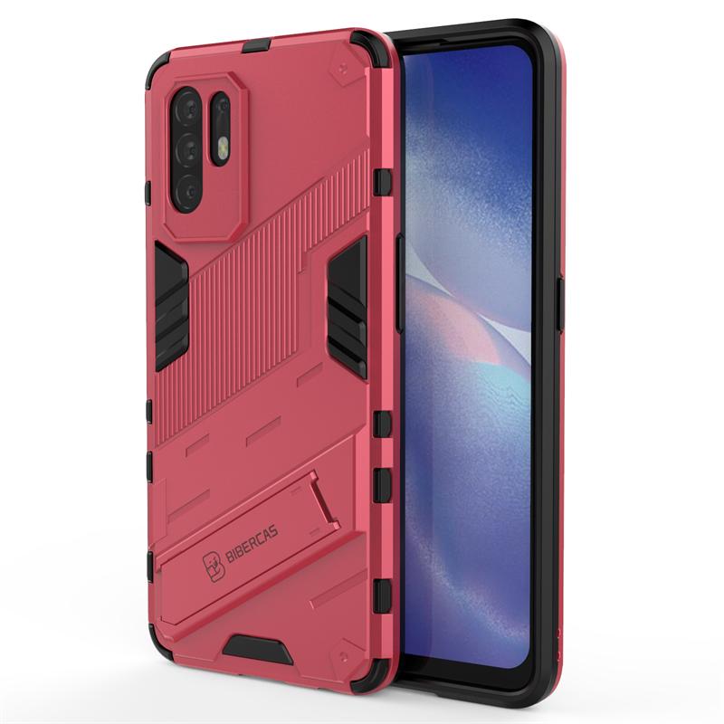 

For Oppo Reno5 Z 5G Case Shockproof Silicone Bumper Armor Hard Phone Case For Reno5Z 5 Z 6.43 Magnetic Car Holder Back Cover For Reno5 Z 5G
