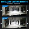 2 ks H1 H3 LED žárovky do světlometů Turbo Lampy Mini 20000LM 50W 16jádrové CSP čipy Super Jasná Auta Mlhová světla 12V 6500K Bílá Automobilová Světlomet