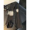 Spring and autumn American ruffian handsome retro old ripped patch black jeans men straight loose cone pants men