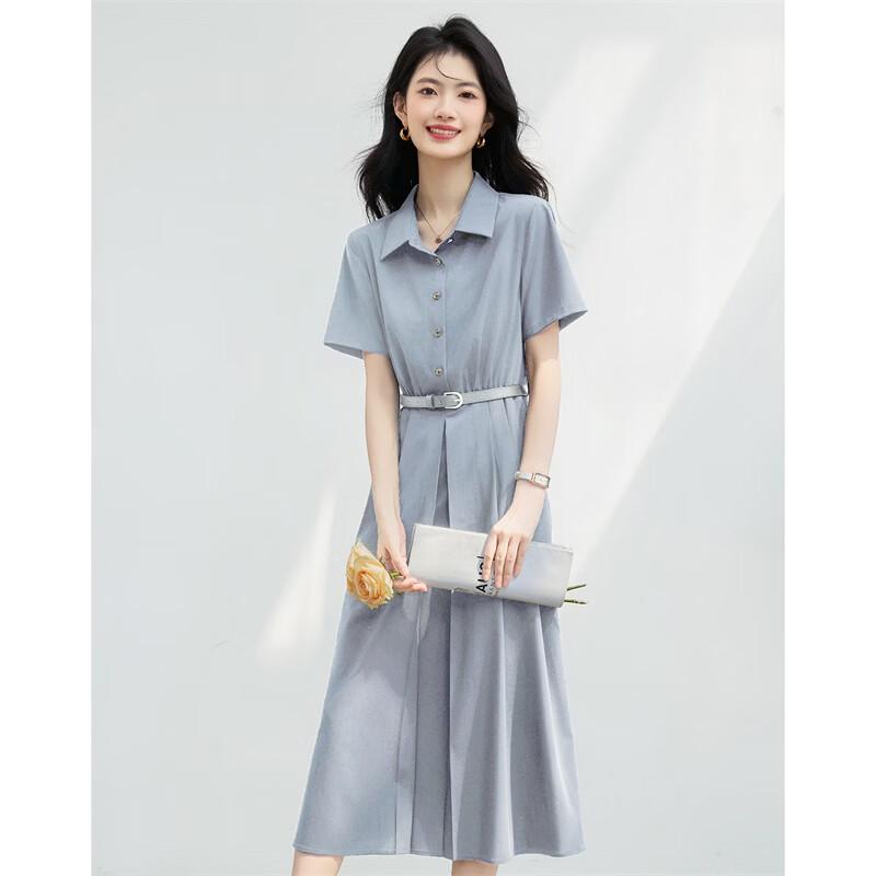 Women's Summer A-Line Shirt Dress