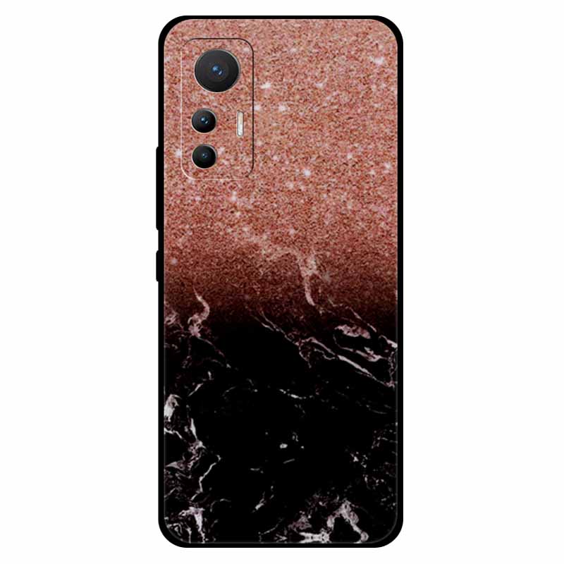 For Xiaomi 12 Lite Case Soft Silicone TPU Space Protective Back Cover For Xiaomi Mi 12 Lite Cases 12lite Printed Marble Shells
