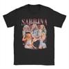 Moda Estiva 2026 T-shirt in Cotone Sabrina Carpenter Per Unisex Streetwear T-shirt Girocollo Hip Hop Magliette Oversize Larghe