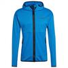 Jacket Adidas Terrex Hiking Jacket Tech Fleece Lite Hooded Shock Blue
