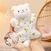 Panda Puppet Beanbag Plush Toy - Kitten & Rabbit Plushie Gift for Girls