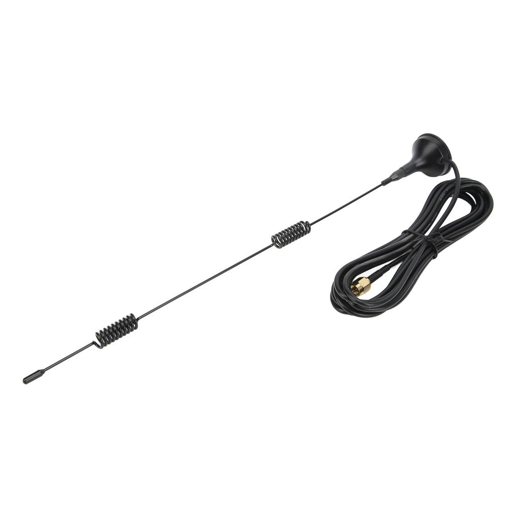 2PCS Radio Antenna 15DBI 5G External Omnidirectional SMA Inner Needle Interface Suction Cup Antenna for DTU