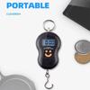 Electronic Portable Gourd Scale with Backlight for Purchasing Vegetables Electronic Scale Hook Portable Weighing 50KG 1PC