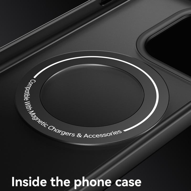 360° Rotatable Metal Ring Holder Bracket Shockproof Case For Oneplus 15 Magnetic Wireless Charging Case Cover