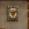1pcs Vintage Metal Tin Sign Bee Aluminum Metal Tin Sign Wall Decor Sign Garage Home Bar Vintage Metal Decoration
