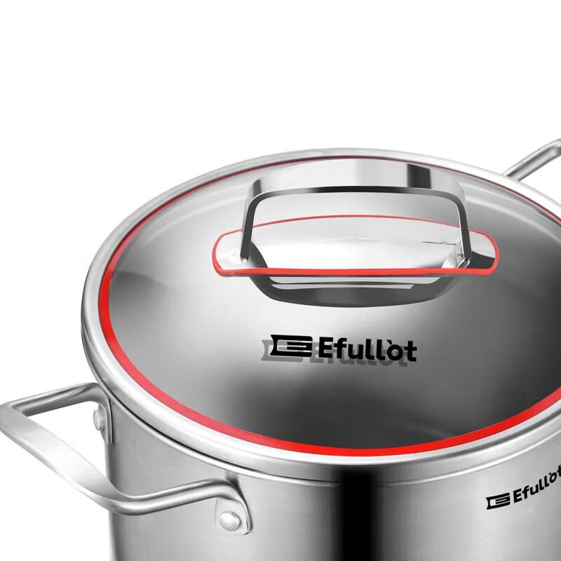 EFULLOT EFSS-Set001A Stainless Steel 3-Piece Cookware Set