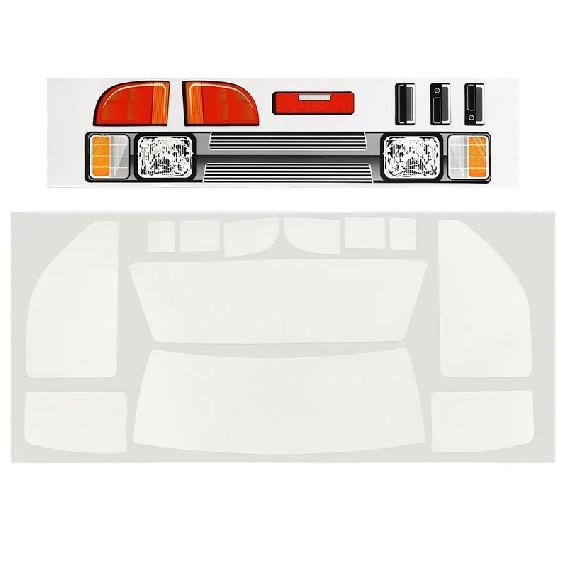 12.3inch 313mm Wheelbase Clear Pickup Body Shell Kit For 1/10 Rc Crawler Axial Scx10 Scx10 Ii 90046 Trax Trx4