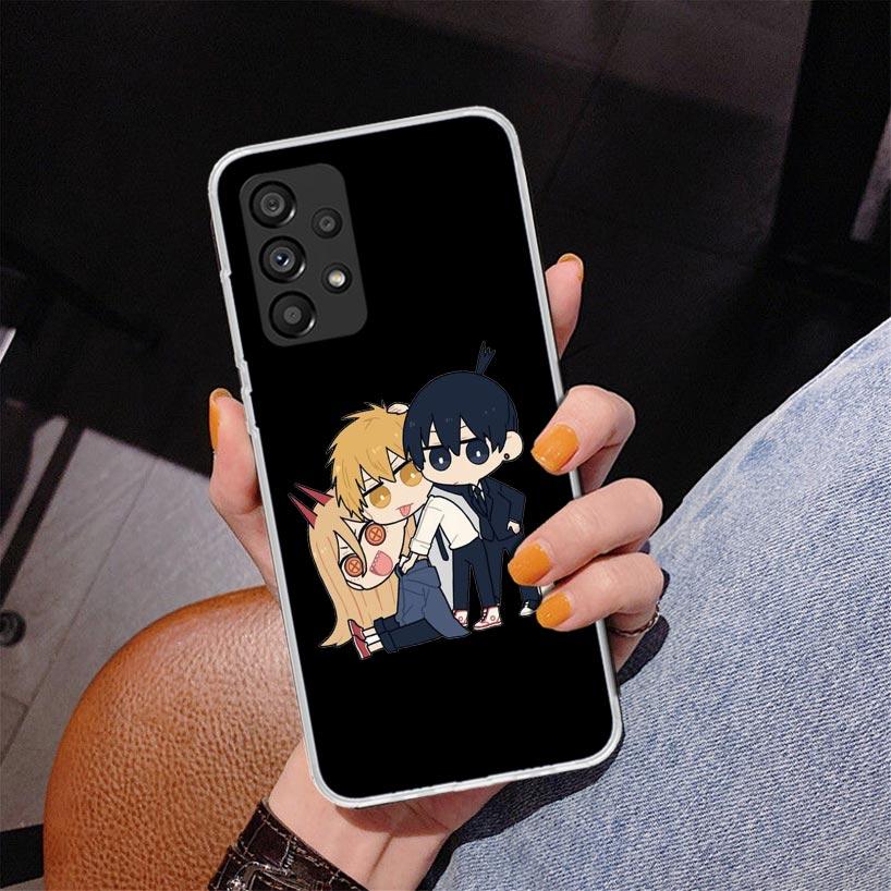 Chainsaw Cartoon Phone Case For Samsung Galaxy A17 A16 A15 A14 A13 A57 A56 A55 A54 A53 A37 A36 A35 A34 A33 A26 A25 A24 A23 Galax