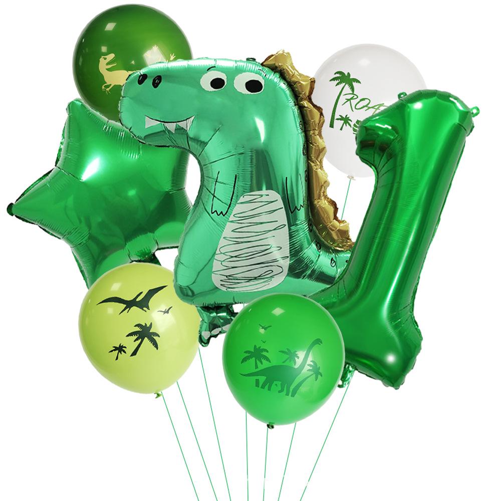 

Dinosaur Balloon Set for Kids Birthday - Jurassic Theme