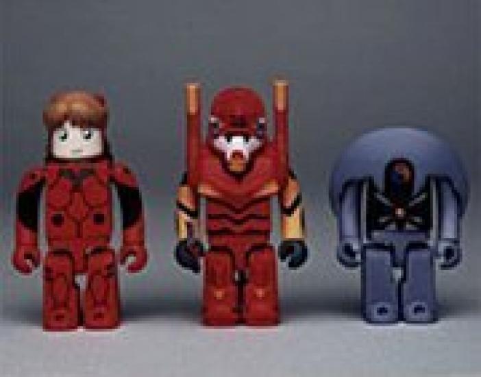 Kubrick Neon Genesis Evangelion Series 3 Set of 3 KUBRICK