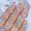 100pcs Kawaii Cartoon Animal Dolphins, Goldfish Nail Rhinestones Gems Glitter Scrapbooking DIY Jewelry Craft Decoration Accessor