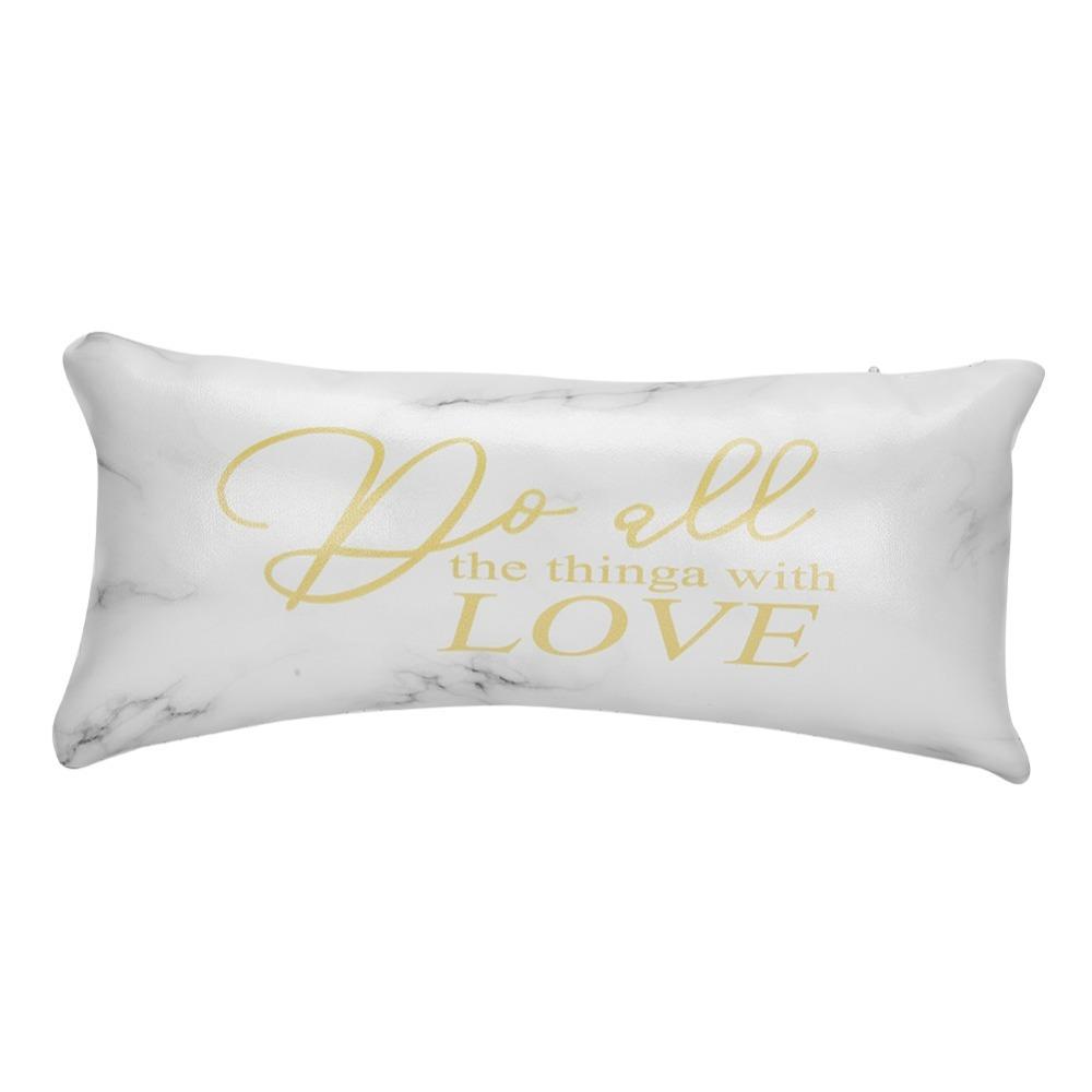 Soft Mat Hand Rest Cushion PU Leather Nail Hand Pillow Nail Art Cushion For Manicure Use