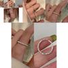 Stylish Minimalist Geometric Copper Ring For Women Ins Luxury Design 2023 Spring