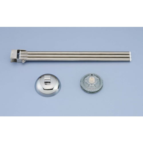 MAGIC LOC Triple Dishcloth Holder with Super Strong Suction Cups, Stainless Steel, 27cm, F7496 (1 Piece)