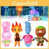 Elemental Plush Toy Crazy Elements Adventure Theme