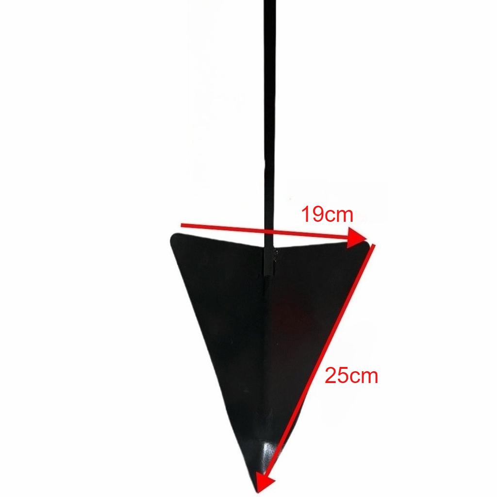 Agricultural Micro Tillage Accessories Simple Small Furrow Plow Opener Double-Sided Plow Adjustable Tiller