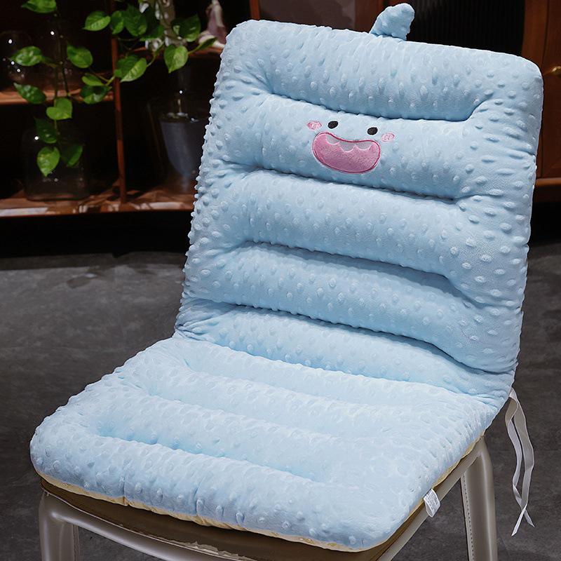 Cartoon Bubble Toast Seat Cushions: Front/Rear Car, Office, Dormitory, Long-Sitting Chair, Lumbar Support