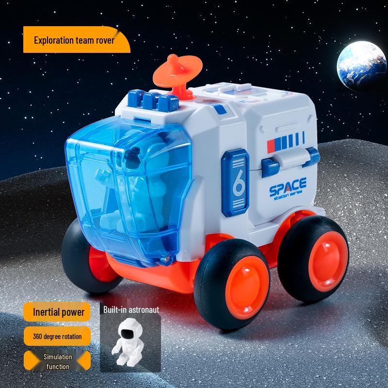 Astronaut Inertial Deformation Toy Car - Interstellar Rocket Spaceship for Kids