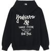 MLB New York Yankees Fashion Graffiti Print Hoodie Unisex hoodies Black 3AHDB0361-50BKS
