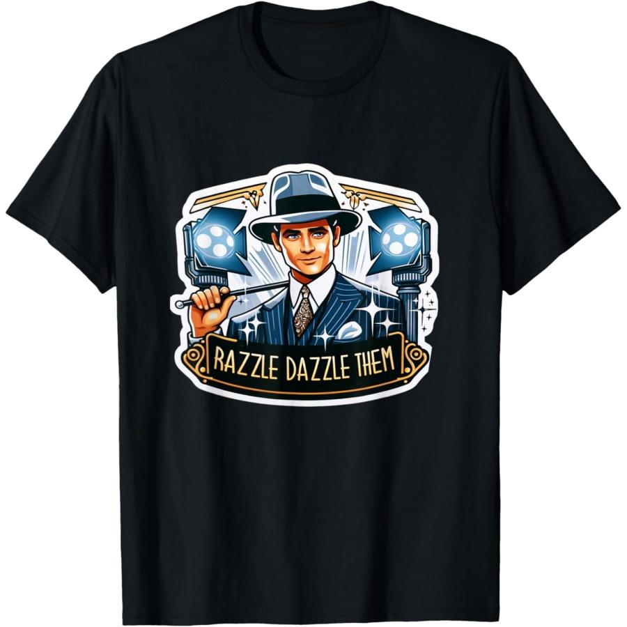 

Chicago We Want Billy Jazz Art Deco 1920s Musical Theatre T-Shirt XXXXXL чорний