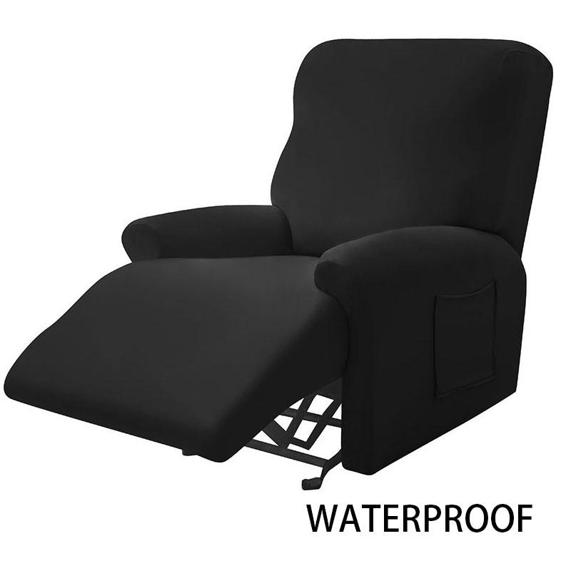 Waterproof Recliner Sofa Cover for Living Room Anti-Dust Non-Slip Stretch Reclining Chair Cover Lazy Boy Relax Armchair Slipcove