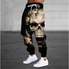 Outono Inverno Novo Calças Moda Estampado 3D Calças de Moletom Homem Largas Casuais Bolso Cordão Calças de Moletom