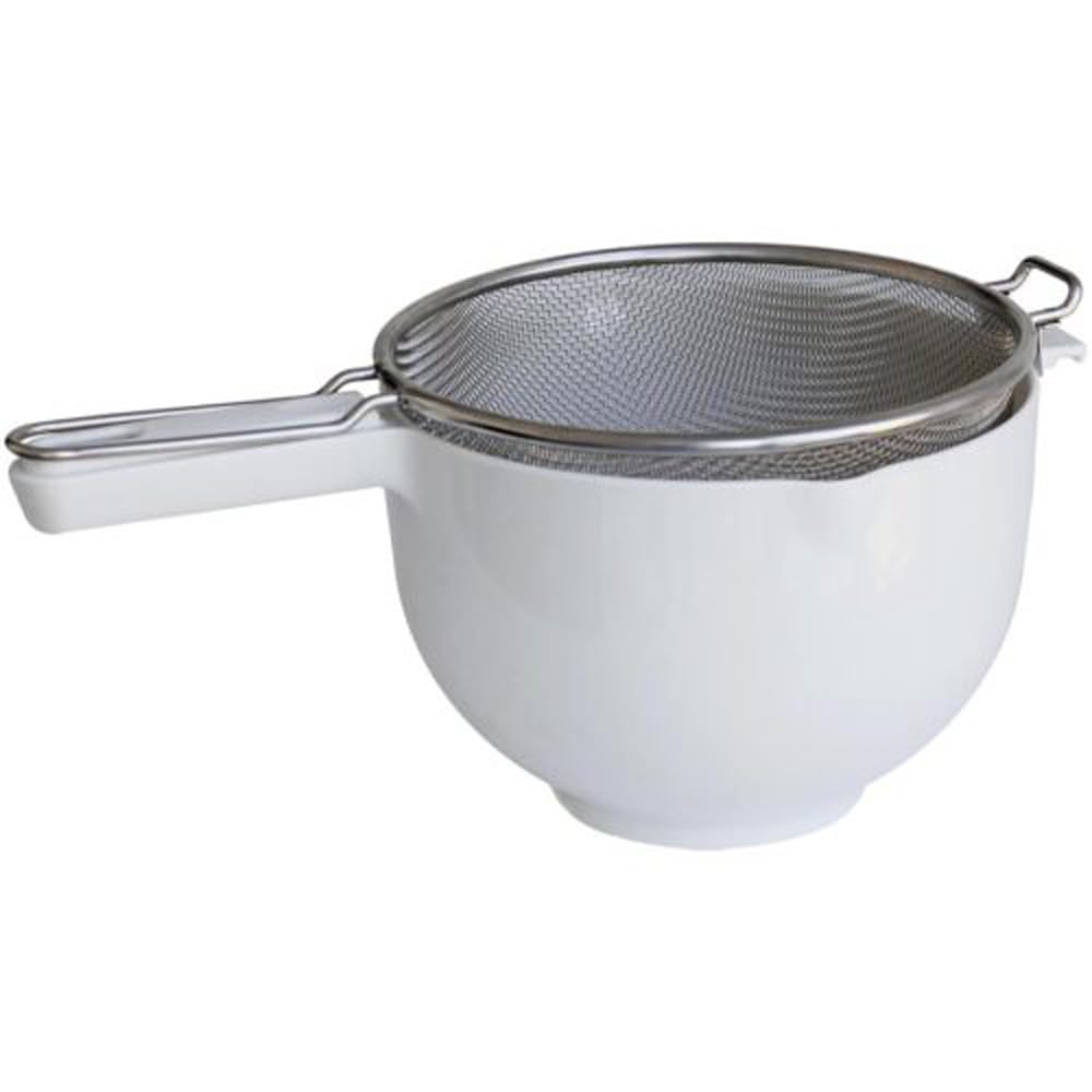 

Tiger Crown Tool Set, Silver/White, 195 x 325 x H140mm, VegiCooks Vegetable Drainer & Bowl, 3948