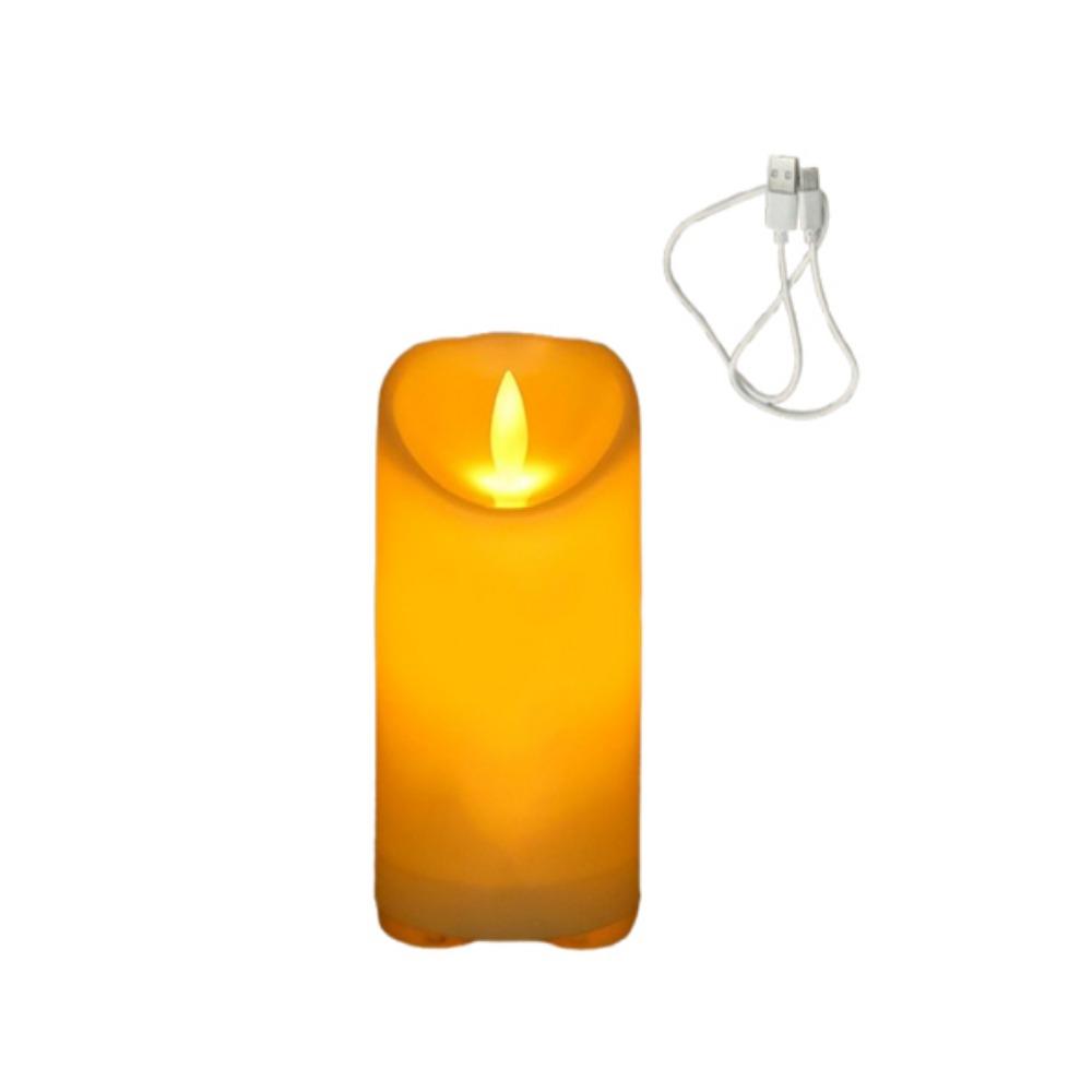 Creative Warm Glowing Candles Flameless Swing Flameless Candles Decorative Props