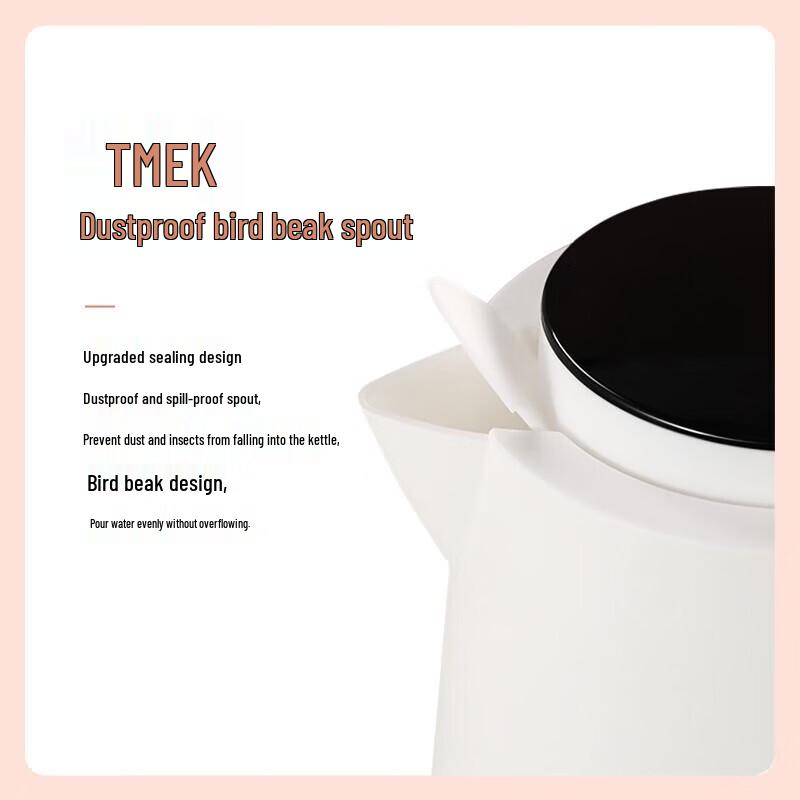 Temake Household Insulated Thermos with Smart Temperature Display