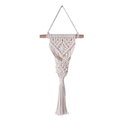 Tillandsia Stand Indoor Plant Holder Wall Hangings Cotton Macrames Plant Basket