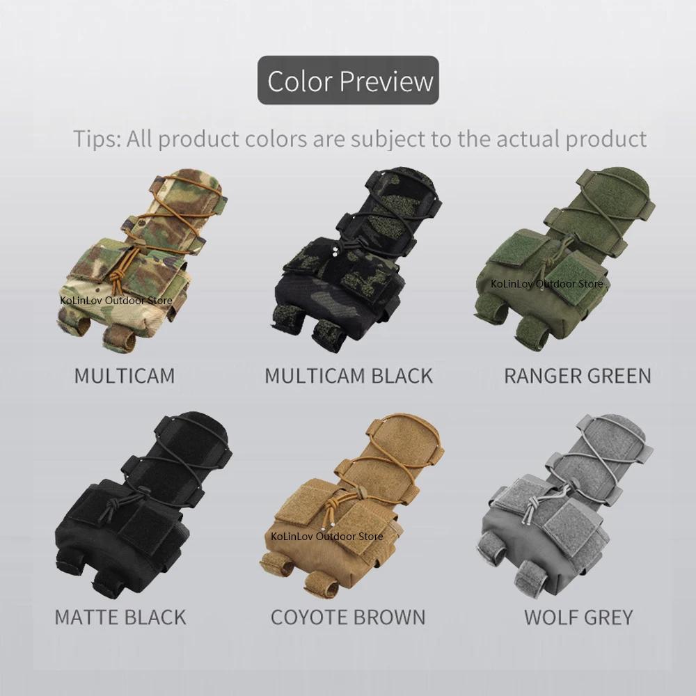 Tactical Helmet MK2 Battery Pouch Airsoft Helmet Counterweight Bag Outdoor Shooting FAST Helmet Accessories