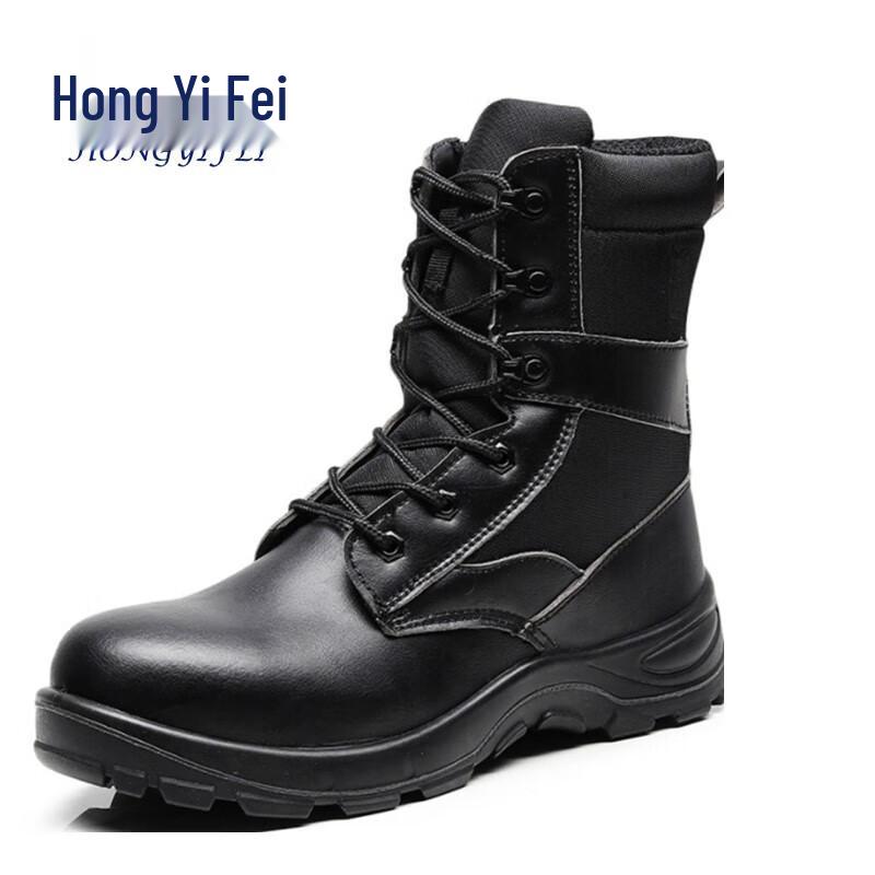 HongyiFei Steel Toe Anti-Puncture Tactical Work Boots 41